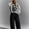 Camisola Oversize estampada