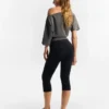 Capris de malha técnica – Calças