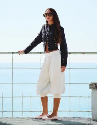 Capris de virilha baixa