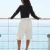 Capris de virilha baixa