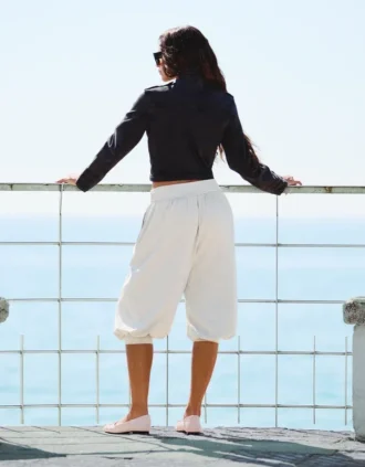 Capris de virilha baixa