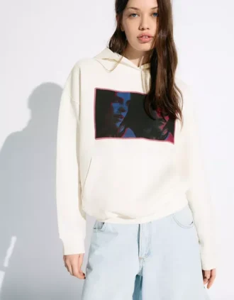 Capuz com estampado Billie Eilish