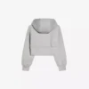 Casaco com capuz e fecho de correr de cintura alta – #Bershkastyle – Mulher