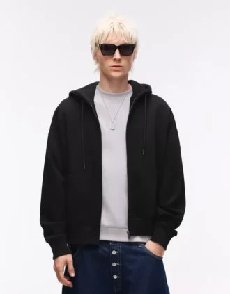 Casaco com capuz e fecho – Sweatshirts e hoodies