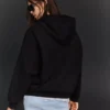 Casaco com capuz Jennie Ruby Print – Mulher