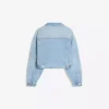 Casaco curto de Denim com strass – Casacos e gabardinas