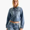 Casaco de Denim – Casacos e gabardinas – Mulher