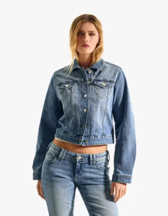 Casaco de Denim – Casacos e gabardinas – Mulher