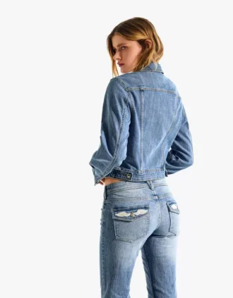 Casaco de Denim – Casacos e gabardinas – Mulher
