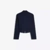 Casaco de Denim com botões à frente – #Bershkastyle – Mulher
