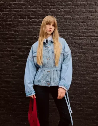 Casaco de Denim oversize – Casacos e gabardinas