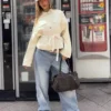 Casaco de Denim oversize – Casacos e gabardinas
