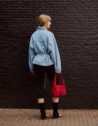 Casaco de Denim oversize – Casacos e gabardinas