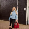 Casaco de Denim oversize – Casacos e gabardinas