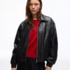 Casaco de Faux Leather – Casacos e gabardinas