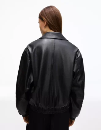 Casaco de Faux Leather – Casacos e gabardinas