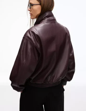 Casaco de Faux Leather – Casacos e gabardinas