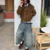 Casaco em camurça sintética – Casacos – Homem