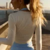 Casaco técnico estilo bailarina