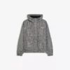 Casaco técnico xadrez oversize – Casacos