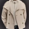 Casaco Trench com Gola Funil – Casacos e Trench