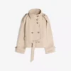 Casaco Trench com Gola Funil