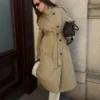 Casaco Trench Longo com Cinto – Casacos e sobretudos