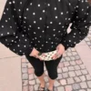 Cinto com bolso às bolinhas Cinto com bolso às bolinhas