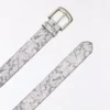 Cinto com Estampado de Folhas – Acessórios – Homem