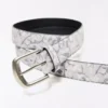 Cinto com Estampado de Folhas – Acessórios – Homem