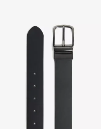 Cinto largo reversível em Faux Leather – Acessórios