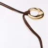 Colar de cordão com pendente – Joalharia