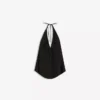 Colete com alças em mistura de linho – #Bershkastyle – Mulher
