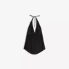 Colete com alças em mistura de linho – #Bershkastyle – Mulher