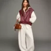 Colete em Faux Leather – Casacos e gabardinas