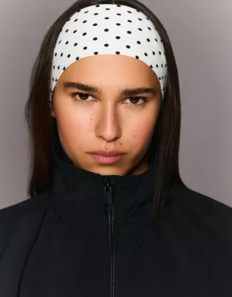 Conjunto de 2 elásticos para o cabelo com bolinhas – Acessórios