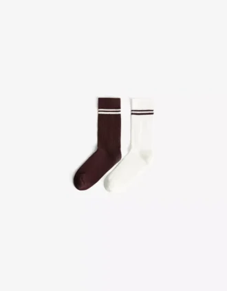 Conjunto de 2 pares de meias – Acessórios