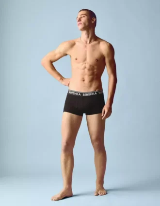 Conjunto de 3 boxers com cintura estampada – Acessórios