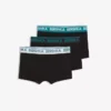 Conjunto de 3 boxers com cintura estampada – Acessórios