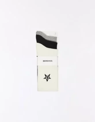 Conjunto de 3 meias Star – Acessórios