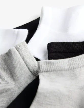 Conjunto de 3 pares de meias curtas – Acessórios
