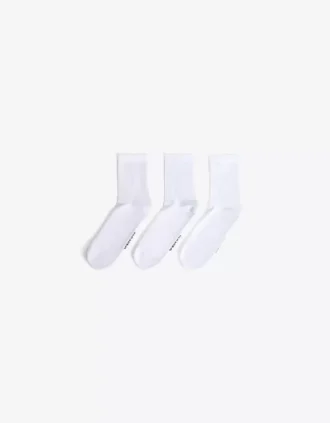 Conjunto de 3 pares de meias desportivas – Acessórios