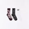 Conjunto de 3 pares de meias estampadas – Acessórios – Homem