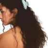 Conjunto de ganchos de cabelo com bolinhas