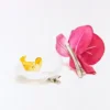 Conjunto de ganchos de cabelo com flores