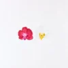 Conjunto de ganchos de cabelo com flores