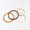 Conjunto de pulseiras de resina