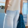Denim skater bermudas – Calções e bermudas de ganga