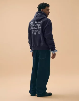 Hoodie com corte largo e bordado – Sweatshirts e hoodies