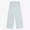Jeans de cintura alta e perna Wide Leg